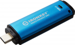USB laikmena USB-C atmintinė Kingston IronKey Vault Privacy 50C 128 GB