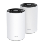 UTP 6 kategorijos kietas tinklo laidas TP-Link DECO PX50(2-PACK) Balta