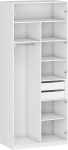 Modulinė spinta Halmar Flex - K5, balta
