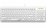 Klaviatūra Genius Slimstar Q200, baltos spalvos