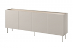 Komoda Bogart Desin 220 4D, smėlio spalvos