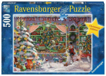 Dėlionė Ravensburger Christmas Shop, 500 d.