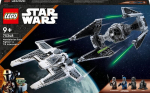 75348 LEGO&reg; Star Wars Mandaloriečių Fang Fighter prie&scaron; TIE Interceptor&trade;