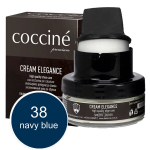 Coccine Cream Elegance batų tepalas su kempinėle, 50 ml, mėlynas