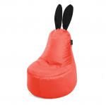 Sėdmai&scaron;is Qubo Mommy Rabbit juodos ausys Goji veliūras tinka moderniai dirbtinei odai