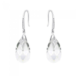 Sidabriniai auskarai su Swarovski kristalais DiamondSky Baroque III DS02A532