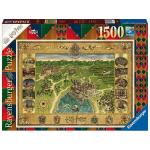 'Puzzle Harry Potter 1500 gabalų - Hogvartsas - Ravensburger'