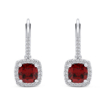 Blizgantys auskarai su cirkoniais moterims Brilio Silver EA308WR sBS1588