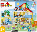 LEGO&reg; DUPLO My Town 10994 &Scaron;eimos namas trys viename, žaislas lėlių nameliu su automobiliu