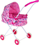 Lėlių vežimėlis Nobo Kids, rožinis