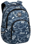 Mokyklinė kuprinė CoolPack Basic Plus Street life, įvairių spalvų