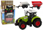 Traktorius su priedais Lean Toys