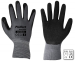 Sodo ir darbo pir&scaron;tinės Bradas PERFECT GRIP GRAY, 9 dydis, 6 vnt.