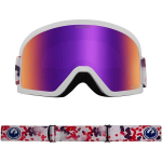 Slidinėjimo akiniai Snowboard Dragon, balti
