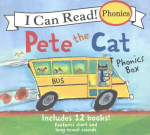 Pete The Cat Phonics Box: Includes 12 Mini-Books Featuring Short and Long Vowel Sounds