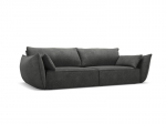 Sofa Vanda, 3 sėdimos vietos, pilka