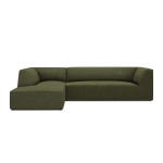 Sofa Micadoni Ruby, 273x180x69 cm, žalia