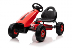 Pedalinis kartingas G208 Raudona
