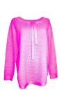 Megztinis moterims Kinga, rožinis, XL/XXL