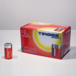 TIROSS ENERGY ZINC CARBON elementai R14, C, 12 vnt (2vnt x 6bl)