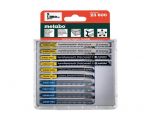 METABO pjovimo diskai - 10 vnt. - Medžiaga, metalas, plastikas - HCS/HSS