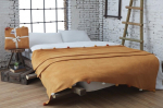 Dolce Bonita pledas Pom Pom Mustard, 150x200 cm