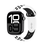&bdquo;Crong Duo Sport&ldquo; &ndash; dirželis, skirtas Apple Watch 38/40/41/42 mm (baltas/juodas)
