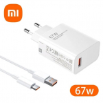 Xiaomi USB Greitas įkroviklis - 67W įkroviklis 6A kabelis