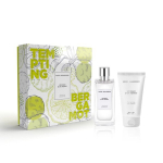 Kvepalų rinkinys Angel Schlesser Les Eaux d'un Instant Tempting Bergamot Unisex EDT 100 ml + du&scaron;o gelis 100 ml