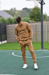 J.Style Sportinis Kostiumas Vyrams Fleece Brown 68C2001-158 68C2001-158/L