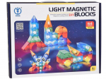 &Scaron;viečiantys magnetiniai blokeliai 3D, 64 vnt.