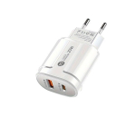 Greitas 20W USB-C ir USB-A įkroviklis su PD 3.0 technologija