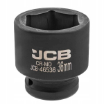 Smūginis lizdas Jcb 3/4" 36mm 6-kampis