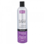 Geltonus tonus neutralizuojantis &scaron;ampūnas žiliems ir &scaron;viesintiems plaukams Xpel Shimmer Of Silver 400 ml