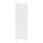 Plisuota žaliuze balta 50x150 cm audinio plotis 49,4 cm