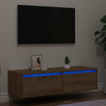 Televizoriaus spintelė su led, artisano, 100x35,5x25 cm