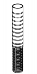 Siurbimo vamzdis filtrams Aquael FZN PRO 700/1000, juodas