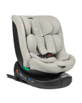 Automobilinė kėdutė KikkaBoo i-Round i-Size, 0-36 kg, Light Grey