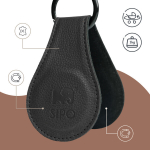 Laikikliai vežimėliui magnetiniai Sipo SCA-16, black, 2 vnt.