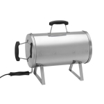 Elektrinė rūkykla Mustang 653791, 62x27x45.5 cm, sidabrinė