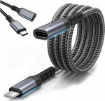 USB-C kabelio ilgintuvas 4K 60 Hz 10GB 100W 2m Zenwire