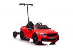 Elektromobilis vaikams BMW M5 su papildoma platforma, raudonas lakuotas