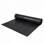 Agroplėvelė nuo piktžolių Bradas, 110 g/m&sup2;, 1 x 10 m, juoda