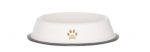 Dubenėlis 4Living Paw, 25,5 cm, baltas/aukso spalvos