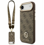 Guess 4G Strass Logo & Big Strap Metal Buttons MagSafe