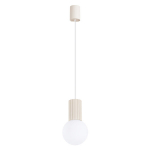 Sollux Lighting pakabinamas &scaron;viestuvas Halo 1, smėlio spalvos