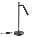 Sollux Pastelo G9 Stalowa Lampa Biurkowa Czarna