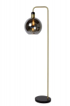 Lucide Julius 158cm juoda/auksinė E27 grindų lempa