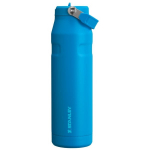 Stanley termosinis puodelis The Iceflow Flip Straw, 1.06 L, mėlynas