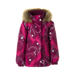 Huppa ALONDRA, burgundy pattern, 104 cm